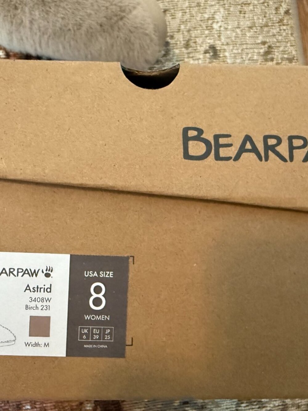 Bearpaw Astrid Slipper - Women's in Size 8 - Picture 5 of 7